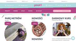 Desktop Screenshot of pasart.pl